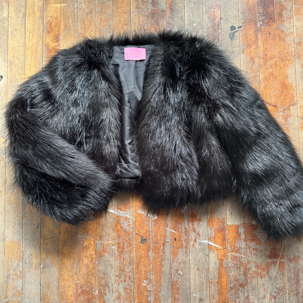 Black Fur Jacket